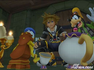 Scene from “Kingdom Hearts II”